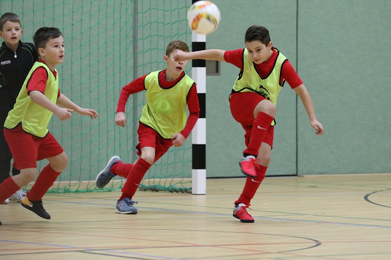 Foto Rocco Bartsch: Die Jungs der E2 im Einsatz