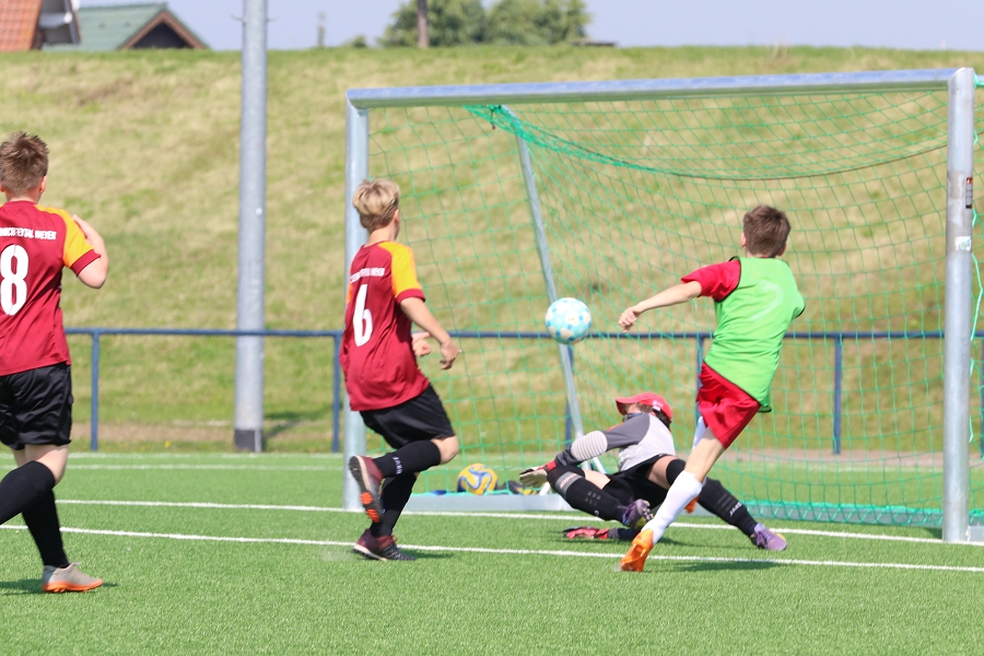 Foto Rocco Bartsch: Philipp hält hier richtig stark - am Ende musste er vier Gegentore hinnehmen