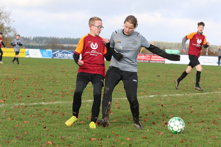 Foto Rocco Bartsch: Ben (li.) hatte nach der Pause zwei gute Chancen auf ein Tor