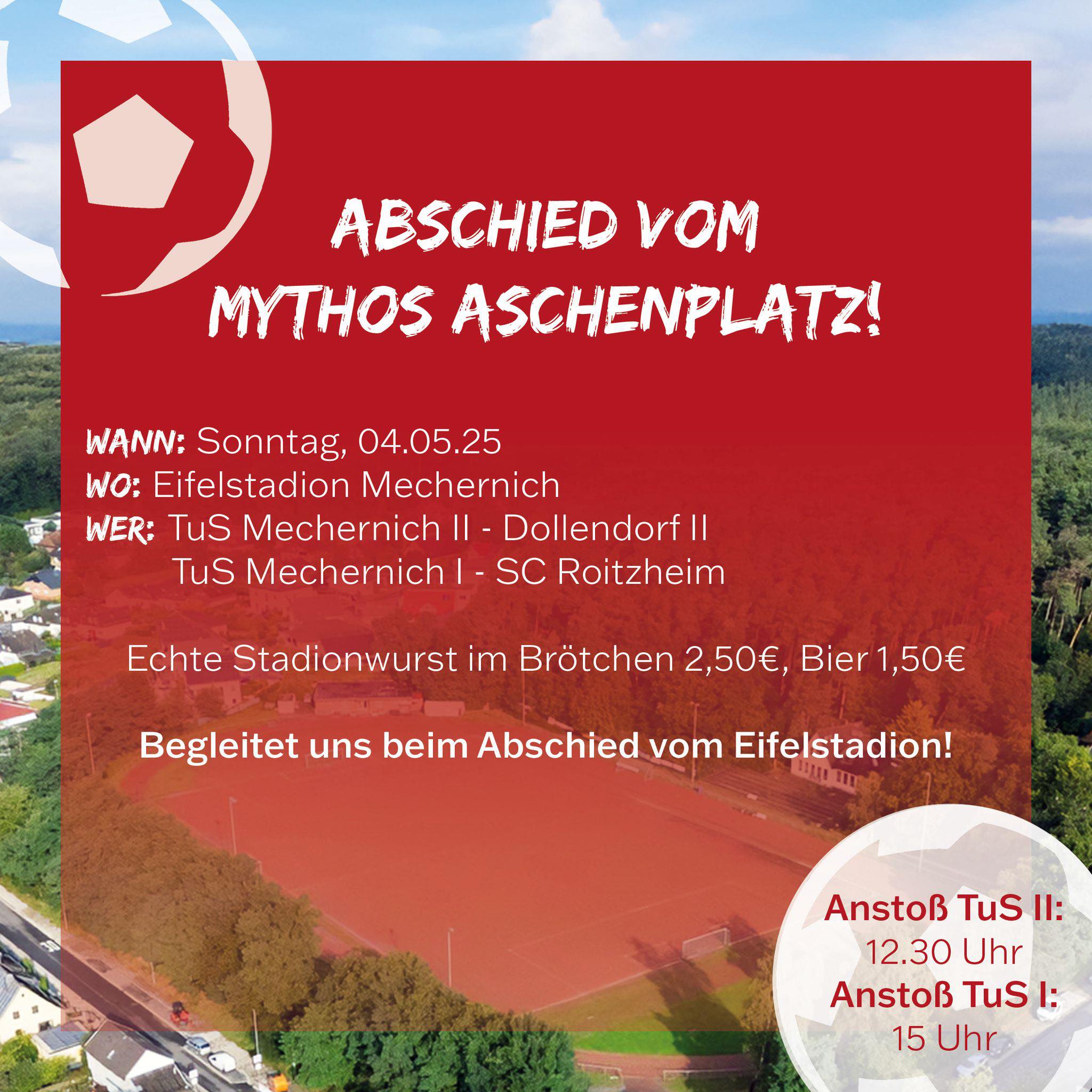 Abschluss Asche TuS Mechernich